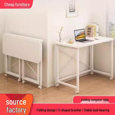 Trendy Foldable Bedside Computer Desk - Modern Minimalist Design
