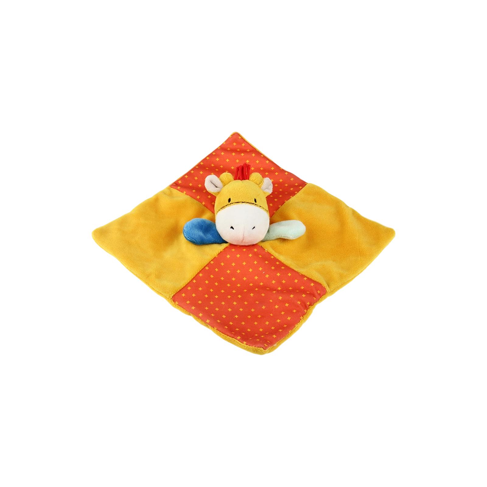 Squeaky Plush Crinkle Handkerchief Dog Toy , Interactive Soft Chew Toy For Small & Medium Puppies & Dogs One Size