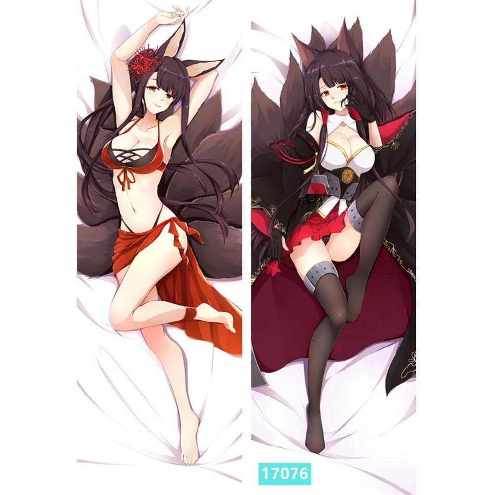 2WAY/WT MMF Anime Dakimakura Azur Lane Körper Kissenbezug Sexy Noshiro Hugging Körper Kissen Abdeckung Manga reno Dakimakura