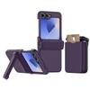 CAXITON Samsung Z Flip7 Hinge Protection Wallet Phone Case