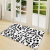 Nightmare Before Christmas Faces Carpet Rug Soft Washable Anti Slip Home Living Room Sofa Mats Personalized Christmas Rug