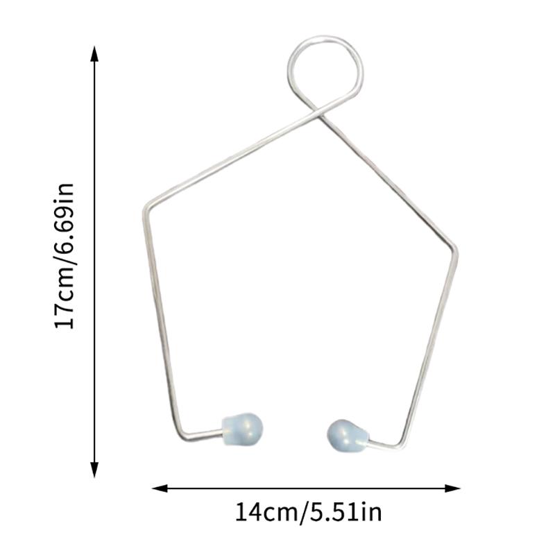 Neck Clip Portable Neck And Shoulder Massage Ringing Stopper Calming Bars Tool Good Elasticity Strong Strength Relief