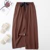 Cotton Silk Pajama Pants for Women, New Summer Style, Thin Cotton Casual Pants, Can Be Worn Outside, Large Size Home Pants