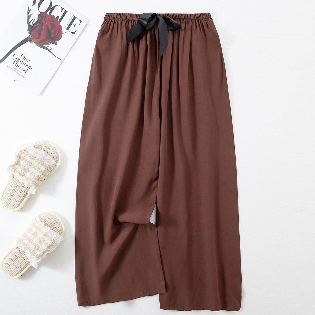 Cotton Silk Pajama Pants for Women, New Summer Style, Thin Cotton Casual Pants, Can Be Worn Outside, Large Size Home Pants