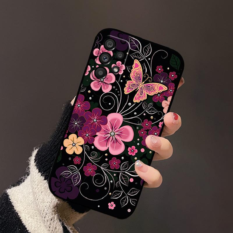 Cute Cartoon Printing Coque For Samsung A33 A53 A73 Case Soft Silicone TPU Phone Cover For Samsung Galaxy A72 4G 5G Protector