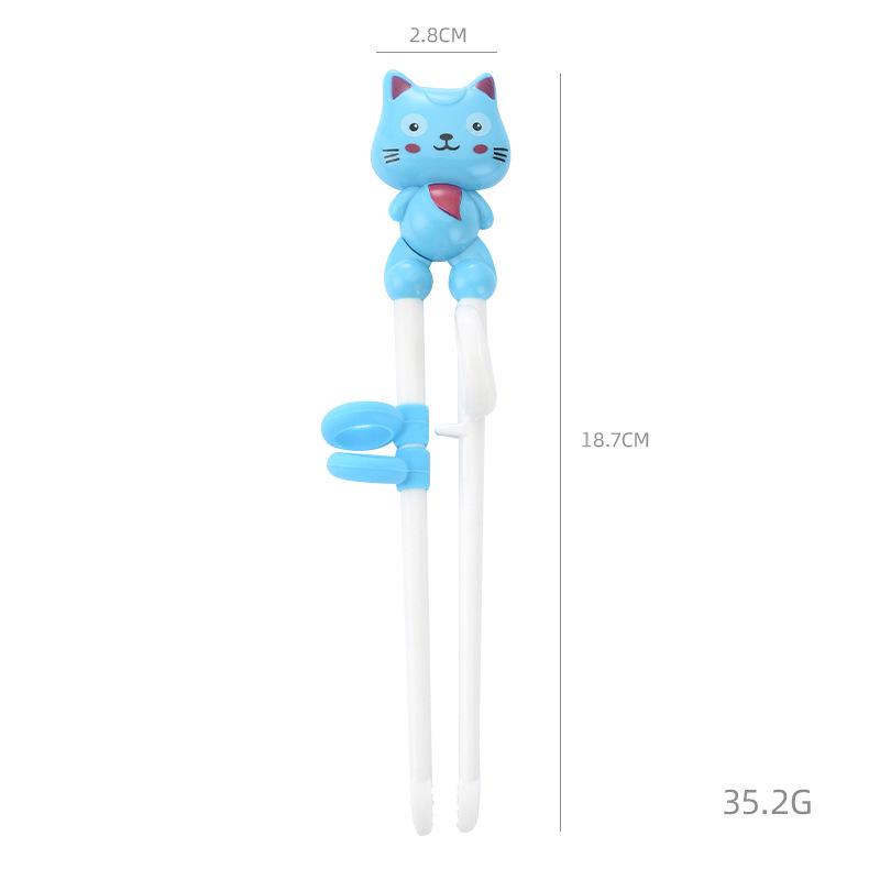 Animal Cartoon Children's Training Chopsticks - Cute and Portable Chopsticks for Kids' Learning