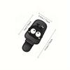 1pc Cute Coal Spirit Design Magnetic Glasses Holder - Stylish Strong Magnetic Stand for Glasses, Car Interior Accessory