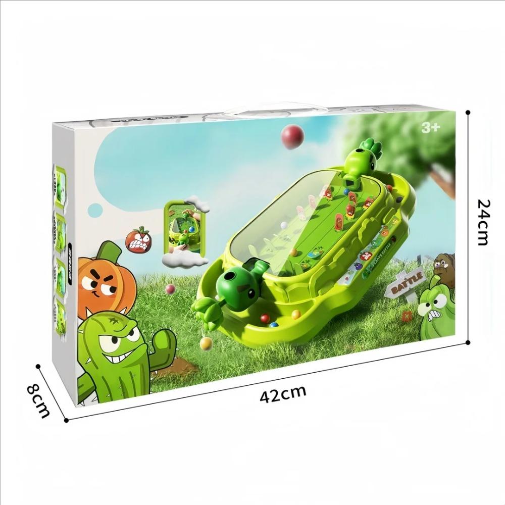 Plants vs Zombies Jogo de Tiro de Batalha de Mesa para 2 Jogadores Brinquedo Educacional Interativo para Família para Crianças Adultos Presentes para Festas Familiares