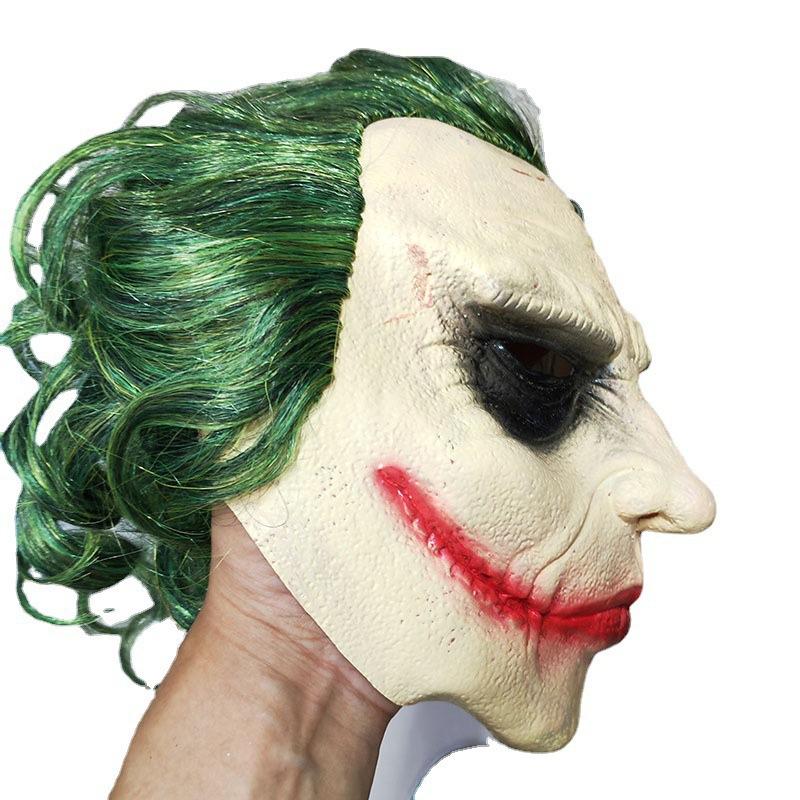 The Dark Knight Batman Joker Joker Latex mask hood cos Halloween