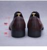 Men's Genuine Cowhide Oxford Leather Shoes - Formal, Simple, Three-Eyelet Design, Free Shipping