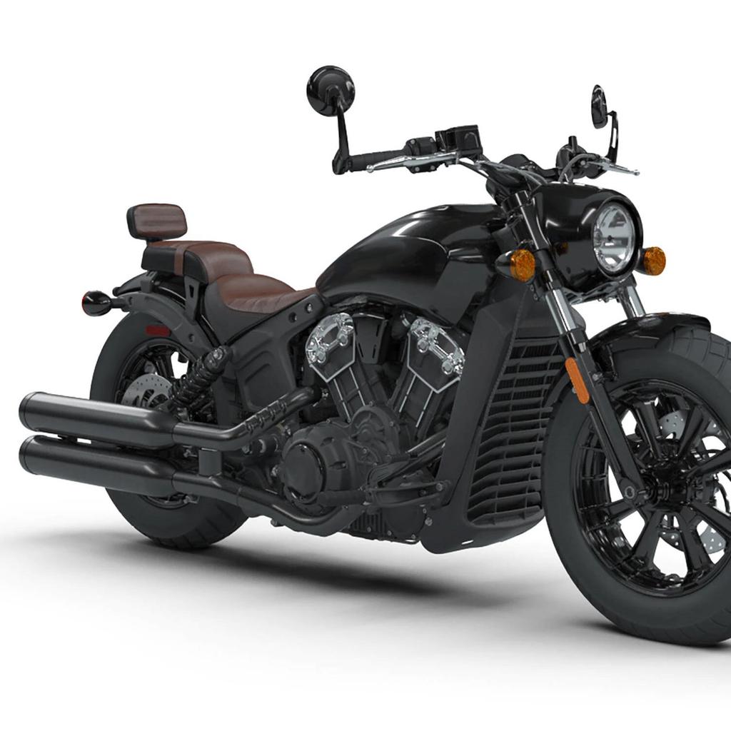 Rücksitz mit Rückenlehnen-Kit Ersatz für Indian Bobber 2018‑2023