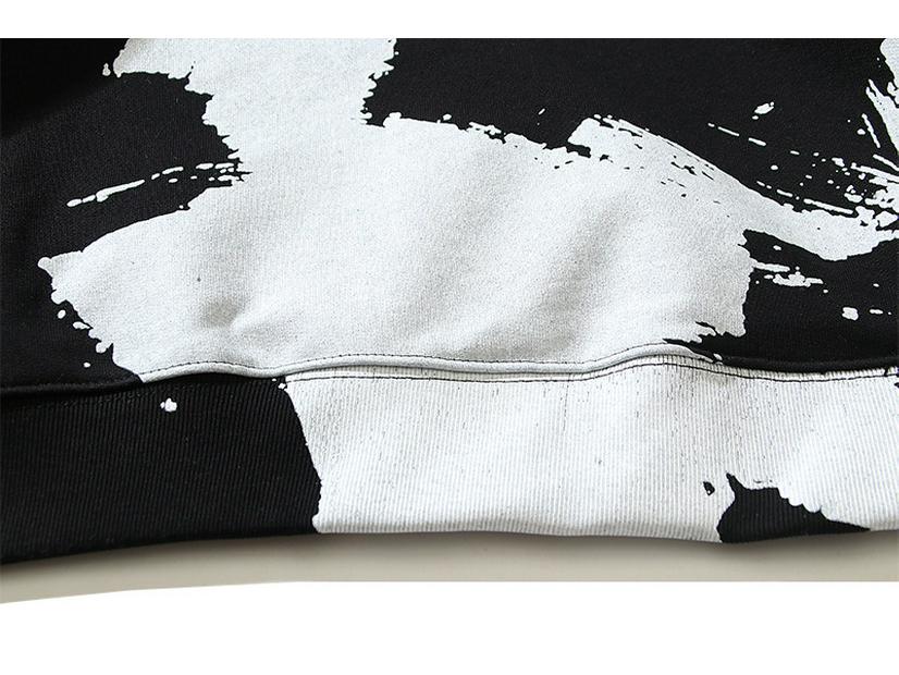 High-Quality Unisex Graffiti Print Hoodie