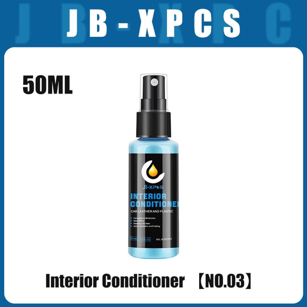 Car Plastic Trim Restorer Nano Ceramic Coating Vinyl Rubber Interior Exterior Polish Repair Kit