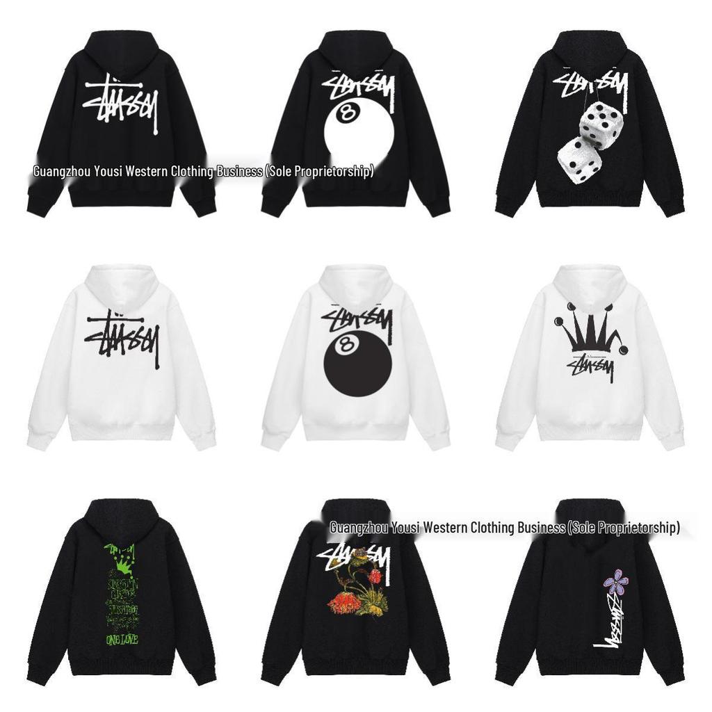 Studijní stahovací pánská mikina s kapucí West Maoquan - Vysoce kvalitní těžký bavlněný svetr 700 g, Pár styl