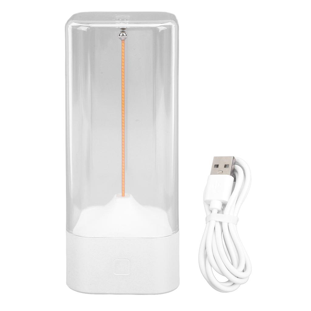 Magnetic Filament Table Lamp LED USB Rechargeable Touch Control Cordless Modern Magnetic Wick Desk L