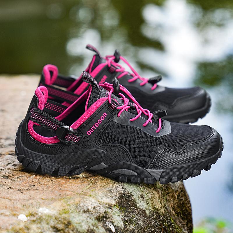 Sommer Unisex Outdoor Wanderschuhe Waten Herren Damen Trekking Sneaker Atmungsaktiv Rutschfest Bergschuhe Tracking Treking