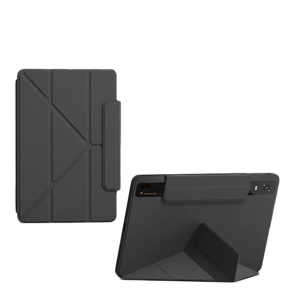 pour Astra 2 Tablette Étui de Protection en TPU pour REDMAGIC Astra 2 Manchon d'Absorption des Chocs Airbag Couverture à Support Pliable Multi-Angles noir