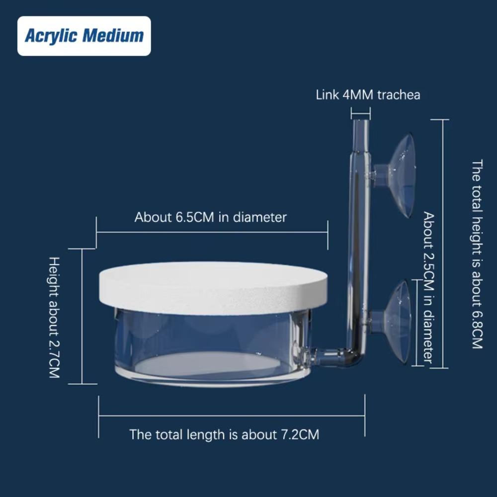 Nano Bubble Bar Acrylic Air Pump Fresh Air Stone Fish Tank  Air Diffuser  Ornamental Fish