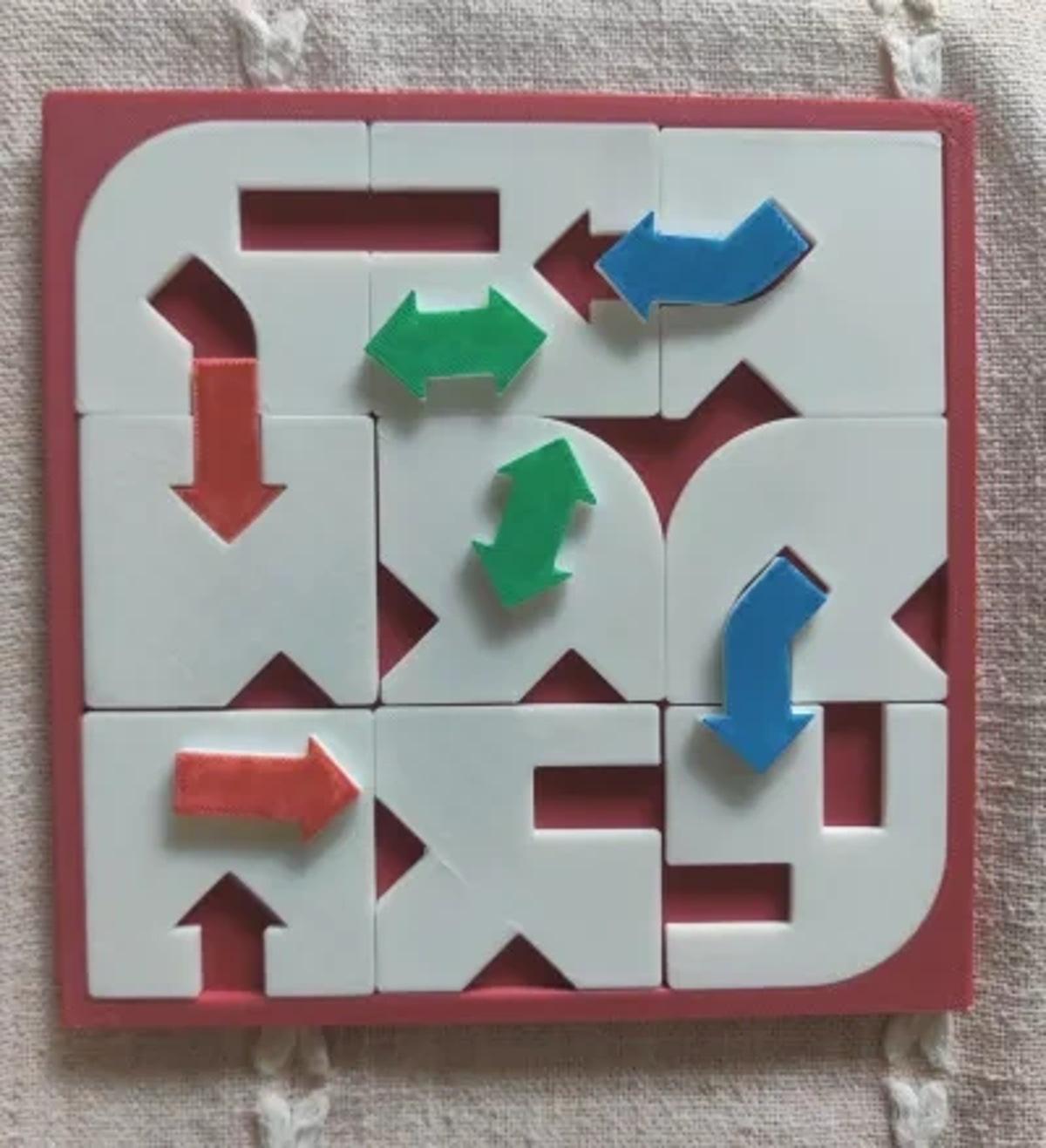 High-Difficulty Transparent Acrylic Brain-Burning Puzzle for Adult Intelligence Development