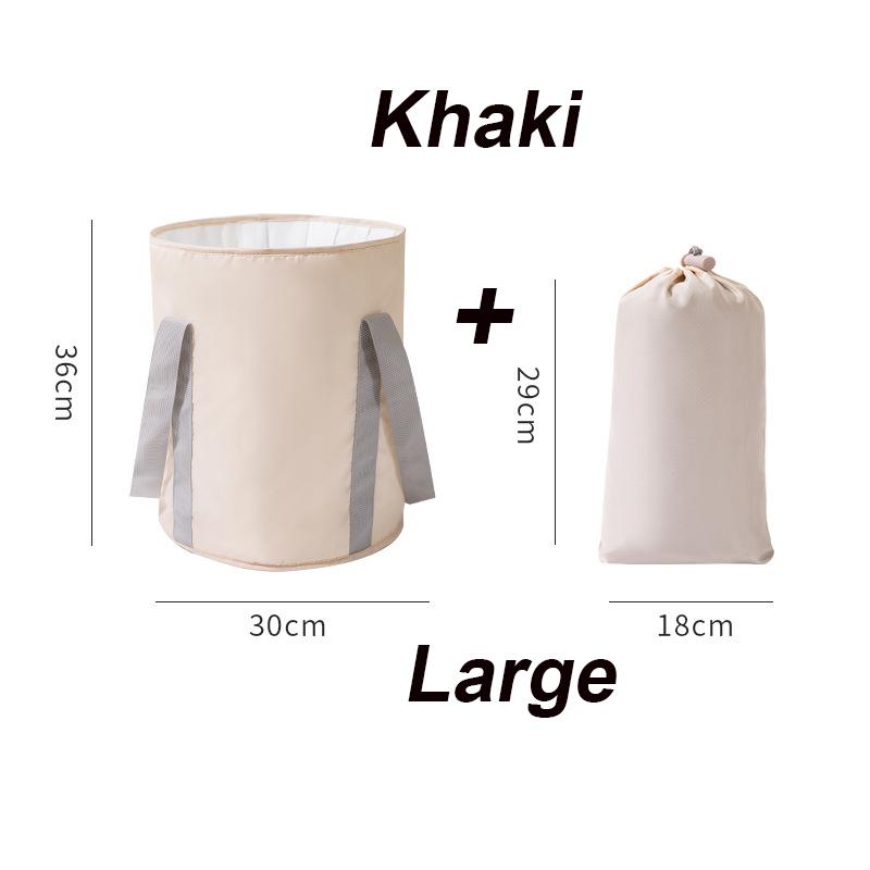 Reise Camping Faltbares Becken Waschbecken Eimer Badezimmer Faltbares Becken Fußbadbecken Fußbadbeutel Faltbarer Fußbad-Eimer