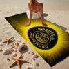 Borussia Dortmund Beach Towel, Quick-drying, Easy To Care For, Use for Both Fitness and Beach Vacations,Sports Essential Fan Gift