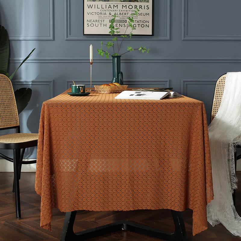Cloth Dad Tablecloth French Lace Hollowed Out Rectangular Dining Table Cloth Coffee Table Cover Tablecloth Table Mat Table Cover Background Cloth