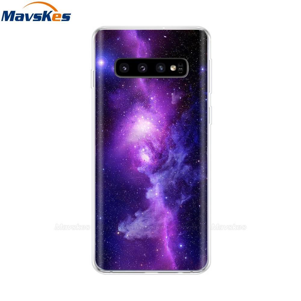 La più recente custodia stampata in TPU per Samsung Galaxy S10 S10 + Coperture del telefono per Samsung S10 Plus S10e Custodie Cover posteriore Paraurti Fundas Coque
