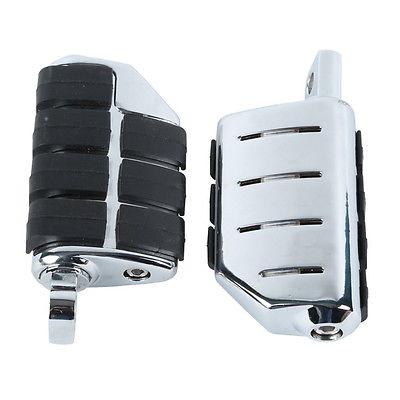 Motorcycle 10mm Mount Foot Rest Pegs For Harley Softail Dyna Glide Fat Boy Road King Sportster XL 883 1200
