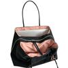 Minimalist Korean-Style Color-Block Tote Bag Women Spacious Waterproof Commuter With Zip Multi-Pocket Design