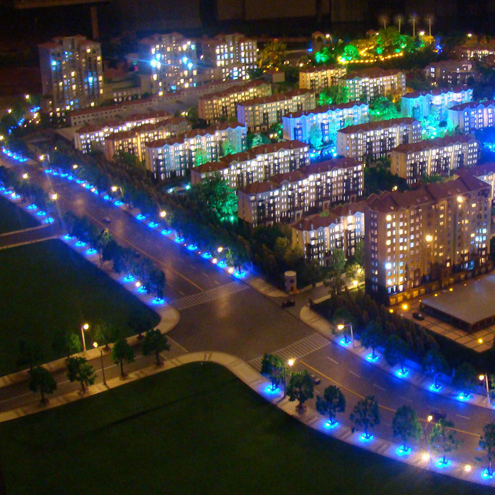 10 Pcs Streets Lamp LED Lights Lamppost Model Railway Street Lighting ...
