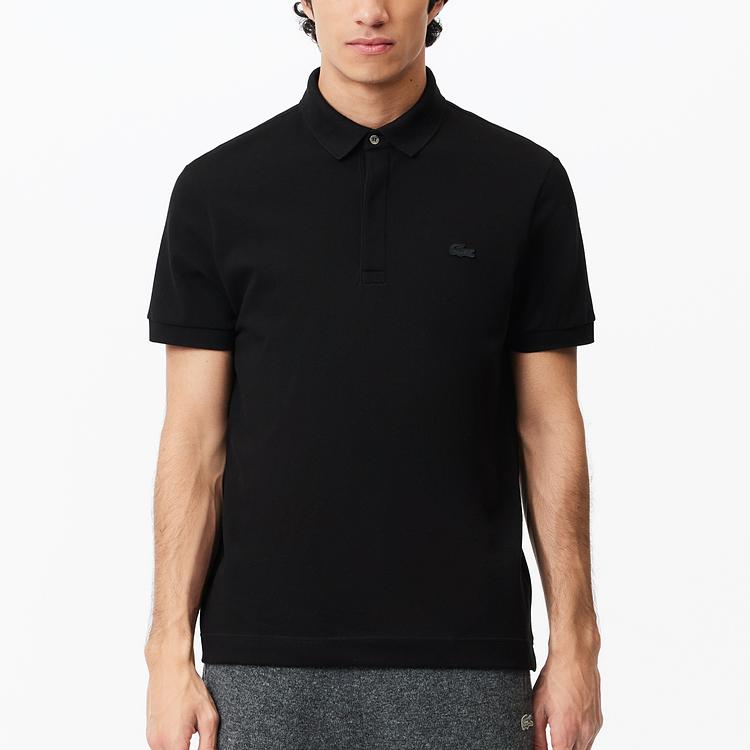 LACOSTE Polo Shirts Men's 031/Black Polo Collar Moderate Other PH6290-031