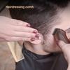 Hair Comb Mini Wide Teeth Styling Zinc Alloy Portable Beard Comb for Home Salon Golden