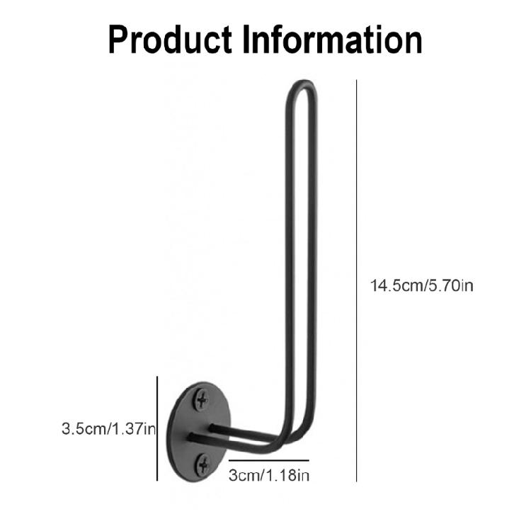3 Stück Metall Baseballkappen Präsentationsständer Wandmontiert Kohlenstoffstahl Kappenhalter Praktisch Türen Zimmer Hut Organizer