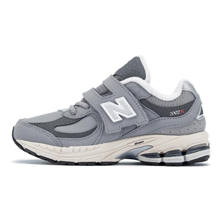 

New Balance NB 2002R Устойчивые к истиранию Низкие Детские Беговые Кроссовки Серые Детские PV2002RG Wide (W) 30