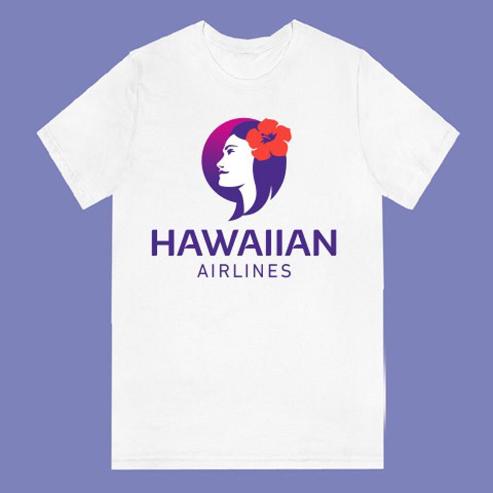 Мужская белая футболка Hawaiian Airlines Размеры S-3XL S разноцветный