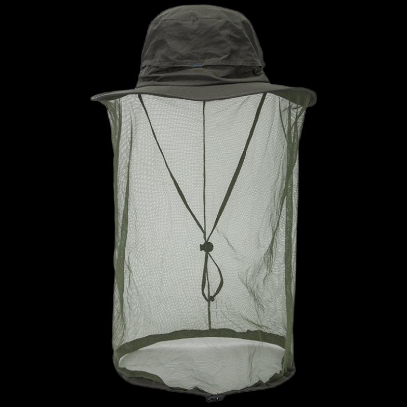 

Рыбацкая шляпа для защиты от солнца с сетчатой маской 58-60cm