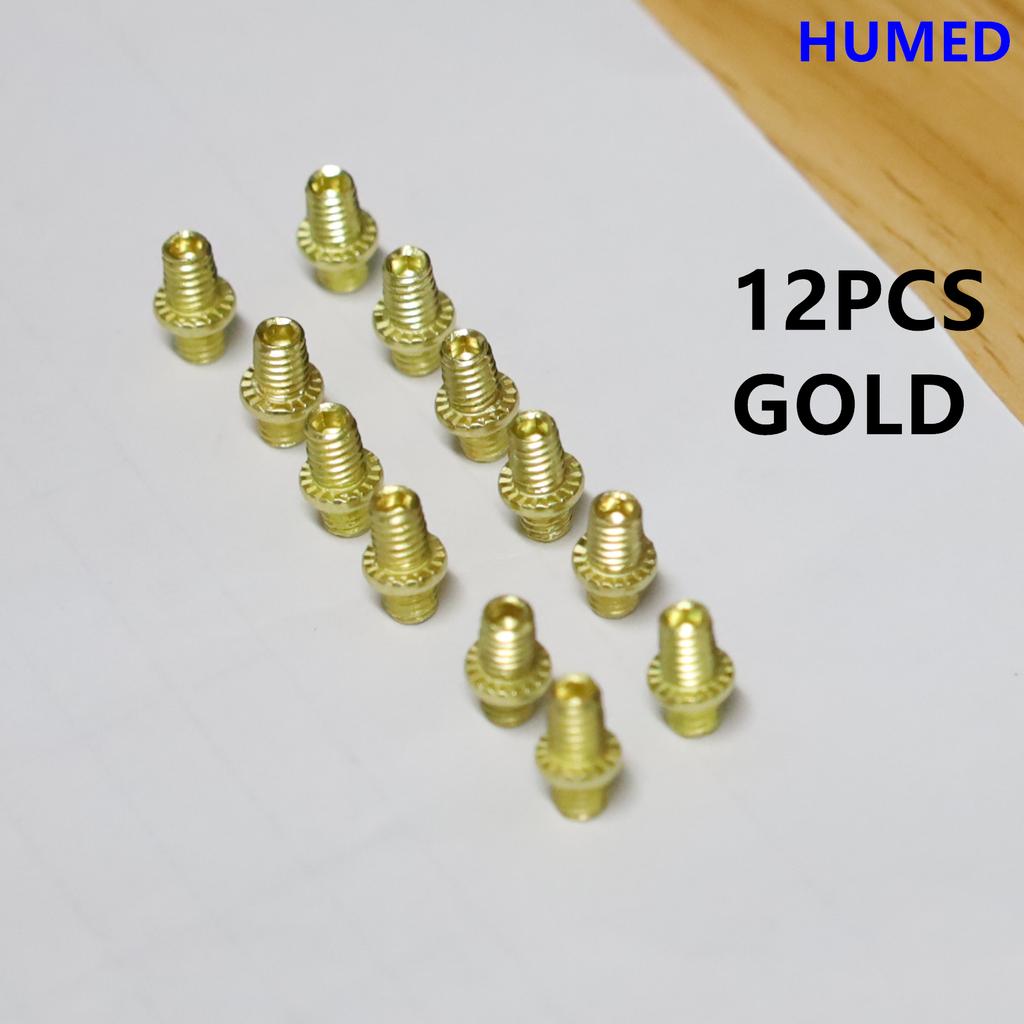 2025New Bicycle Pedal Anti-Skid Bolt M4 Steel Pin Nail MTB Road Bike Hexagona Pedal Pin Screws 6
