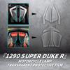 Pentru KTM 1290 Super Duke R Accesorii Motociclete Lampă Far și Lampă Spate Film Protector Transparent Decaluri Protecție Solară