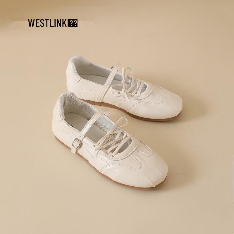 Westlink Women s Breathable Mary Jane Ballet Flats Women US 5.5
