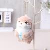 Cute Otters Plush Pendant Keychain Backpack Keyrings Pendant For Kid Boy Girl Women Men Hanging Doll Pendant Pp Cotton