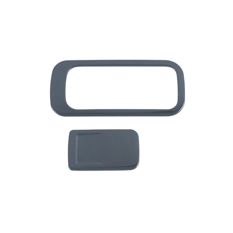 For Volkswagen VW Tiguan L   2024 Stainless Steel Co-Pilot Glove Box Handle Trim Covers Car Interior Accessories 2Pcs