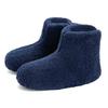 Adukor Fluffy Room Nordic Winter Boa Room Boots Shoes, Style, Warm, Heeled, Washable, Fabric, Men's, Women's, Kids' (Blue,