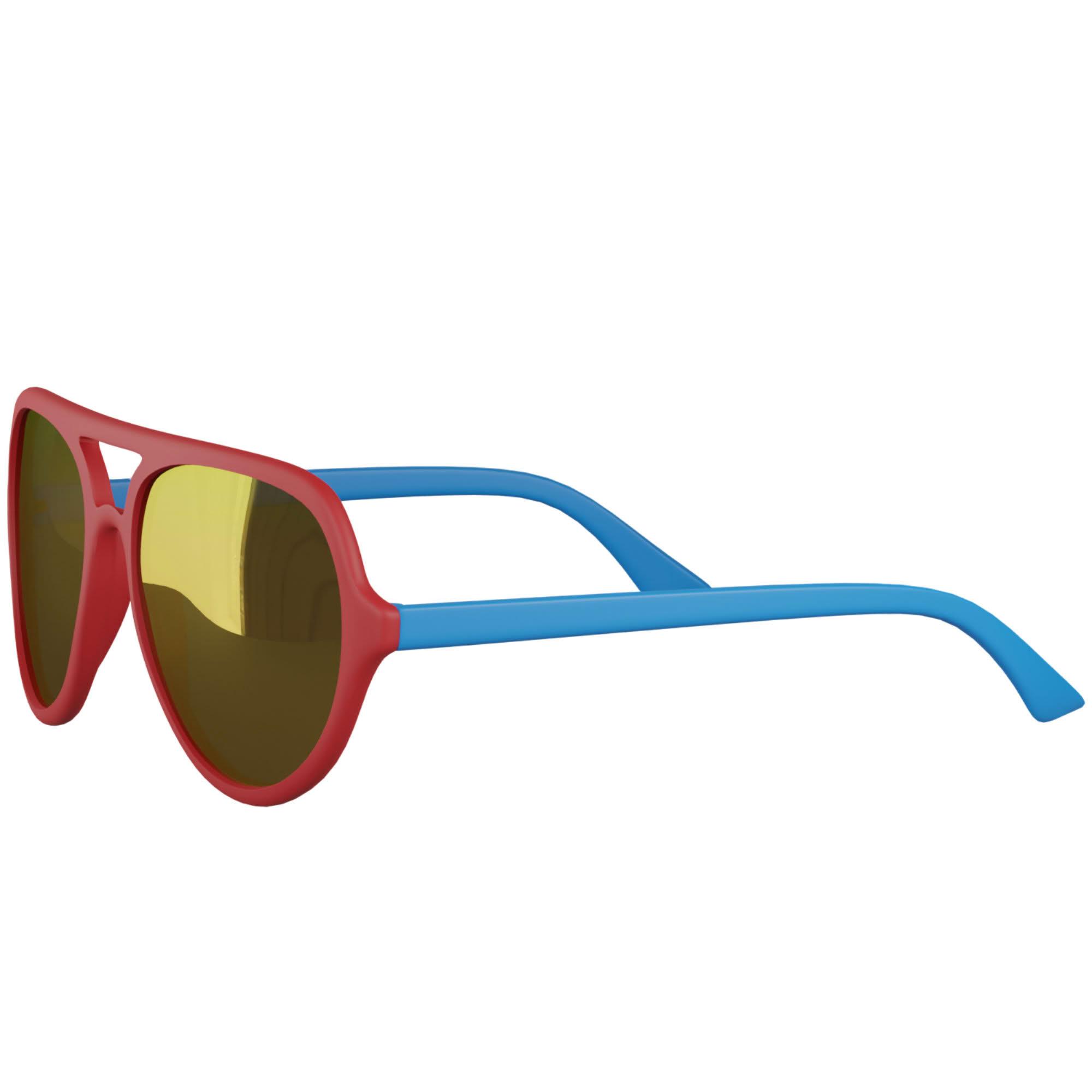 

Kinder Piloten Brille UV Protection Bunt One Size чорний