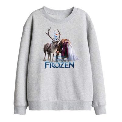 Childrens/Kids Elsa Anna Kristoff Olaf Group Photo Sweatshirt