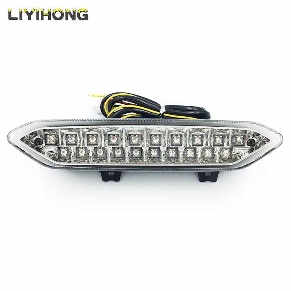 Motorcycle Rear Tail Light Brake Turn Signals Integrated For Yamaha YZF-R1 YZF R1 2002 2003 LED TailLight