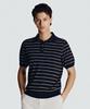 Danielkeulemyu 26Ss Washable Cool Stripe Collar Knit Navy