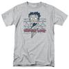 Betty Boop - Zombie Pinup - Unisex Short Sleeve Children's T-shirt - Gray