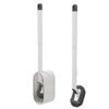Household Long-Handle Soft Bristle Toilet Brush Set for No Dead Angle Cleaning