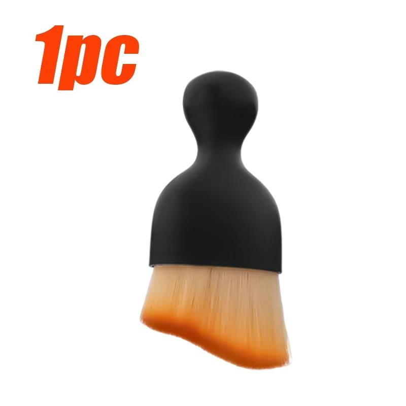 

Щетка для чистки салона автомобиля изогнутый дизайн ультрамягкая мягкая щетка для подметания пыли выход кондиционера инструменты для чистки салона автомобиля