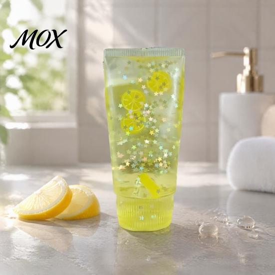 Slow Rebound Stress Toy Toothpaste Tube Relief Toy, Clear Squeezing with Glitter, Shaped Toys Rising Fidget Desk for Kids Adults Shape